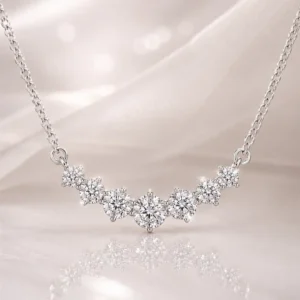 שרשרת אליאנה – Eliana Curved Necklace
