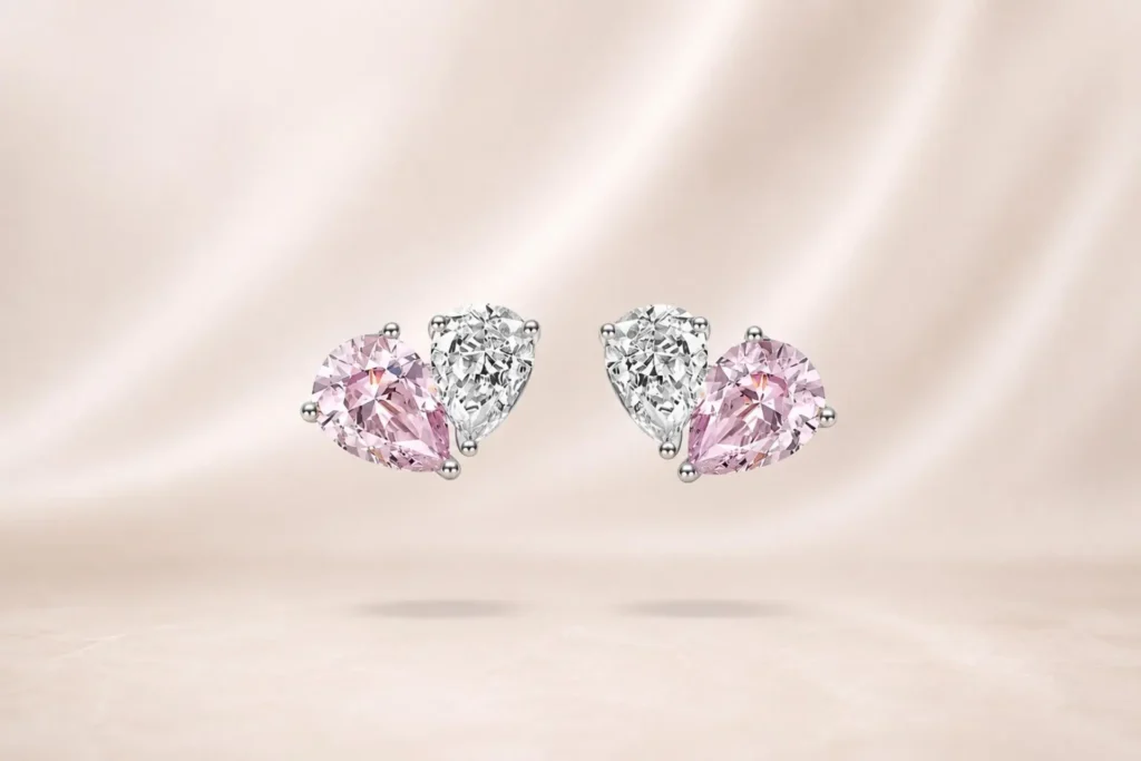 עגילי מלאני – Melanie Stud Earrings