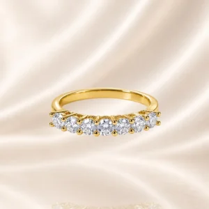 טבעת אמה – Emma Half-Eternity Ring