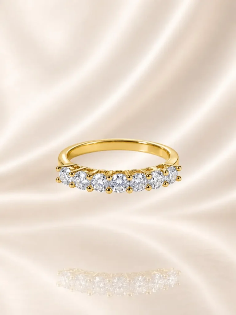 טבעת אמה – Emma Half-Eternity Ring