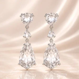 עגילי פרינסס – Princess Drop Earrings