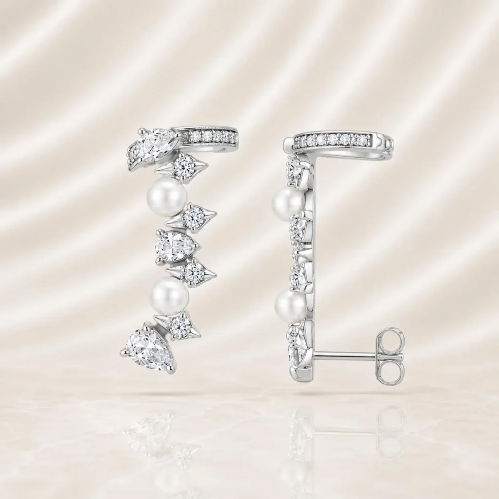 עגילי שרלוט – Charlotte Ear Climbers