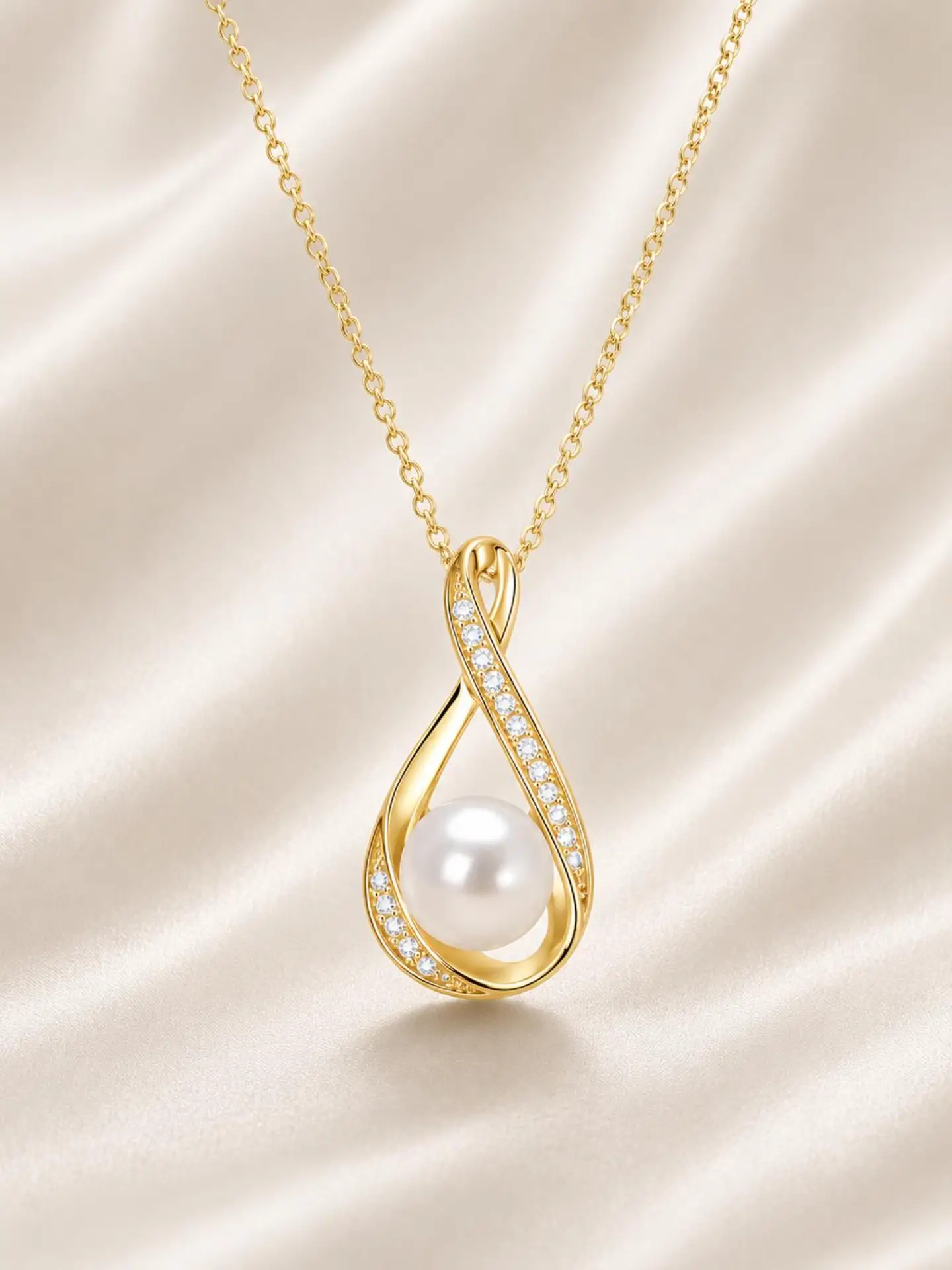 שרשרת סאן – Sun Pearl Necklace – תמונה 2